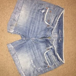 american eagle jean shorts